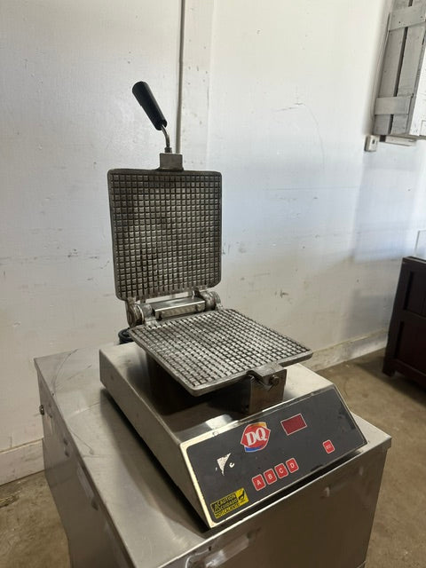 "CARBON CS-PGM" COMMERCIAL ELECTRIC 9"D WAFFLE CONE MAKER IRON NONSTICK 1PH