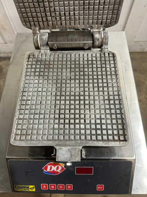"CARBON CS-PGM" COMMERCIAL ELECTRIC 9"D WAFFLE CONE MAKER IRON NONSTICK 1PH