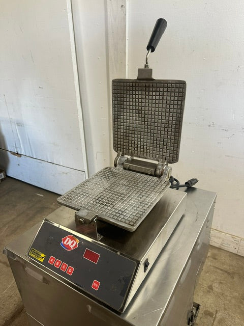 "CARBON CS-PGM" COMMERCIAL ELECTRIC 9"D WAFFLE CONE MAKER IRON NONSTICK 1PH