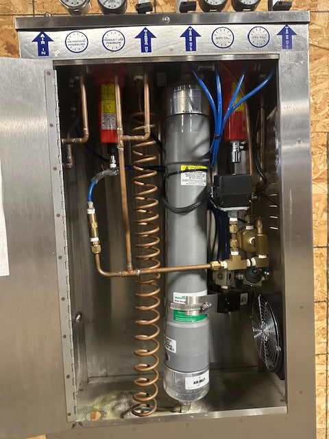 "N2U N2BC" HIGH VOLUME NITROGEN GENERATOR W/BUILT IN GAS BLENDER,1423 hrs