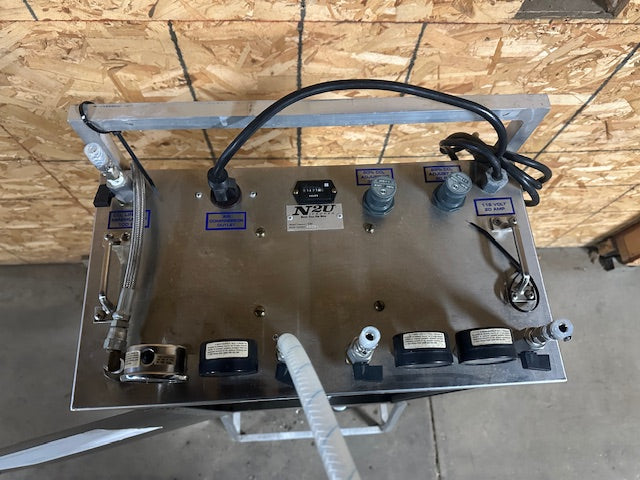 "N2U N2BC" HIGH VOLUME NITROGEN GENERATOR W/BUILT IN GAS BLENDER,1423 hrs