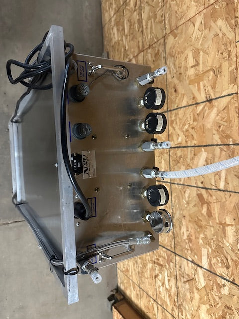 "N2U N2BC" HIGH VOLUME NITROGEN GENERATOR W/BUILT IN GAS BLENDER,1423 hrs