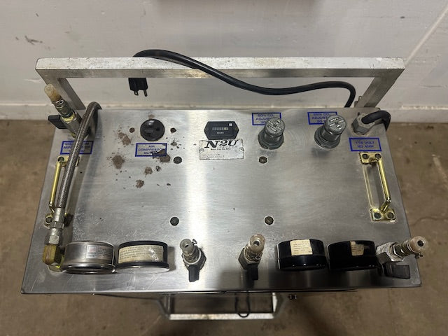 "N2U N2BC" HIGH VOLUME NITROGEN GENERATOR W/BUILT IN GAS BLENDER, 950 hrs