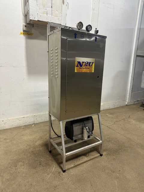 "N2U N2C" HIGH VOLUME NITROGEN GENERATOR W/BUILT IN GAS BLENDER,1758 hrs