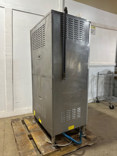 "CLEVELAND 24CGA10"H.D COMMERCIAL STEAMCRAFT 10 PANS N GAS STEAMER,125,000 BTU