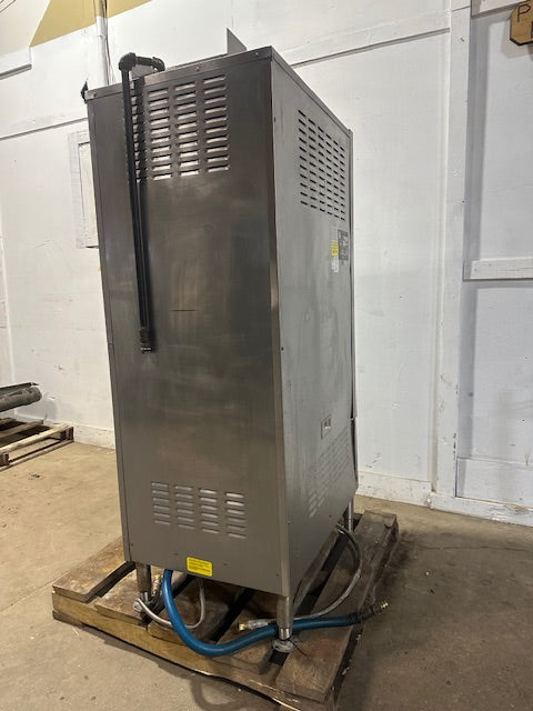 "CLEVELAND 24CGA10"H.D COMMERCIAL STEAMCRAFT 10 PANS N GAS STEAMER,125,000 BTU