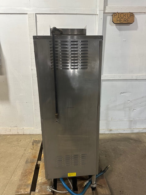 "CLEVELAND 24CGA10"H.D COMMERCIAL STEAMCRAFT 10 PANS N GAS STEAMER,125,000 BTU