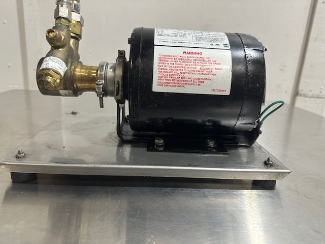 Lancer Carbonator motor/Pump for beverage fountain drink S, 1/3hp 1ph 1725 rpm