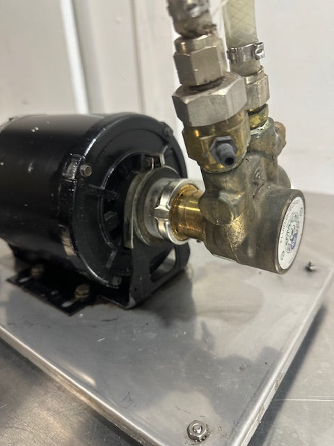 Lancer Carbonator motor/Pump for beverage fountain drink S, 1/3hp 1ph 1725 rpm