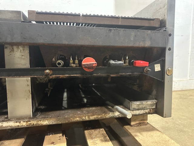H.D COMMERCIAL 48"W 8 Burners Natural Gas Radiant Countertop Charbroiler Grill