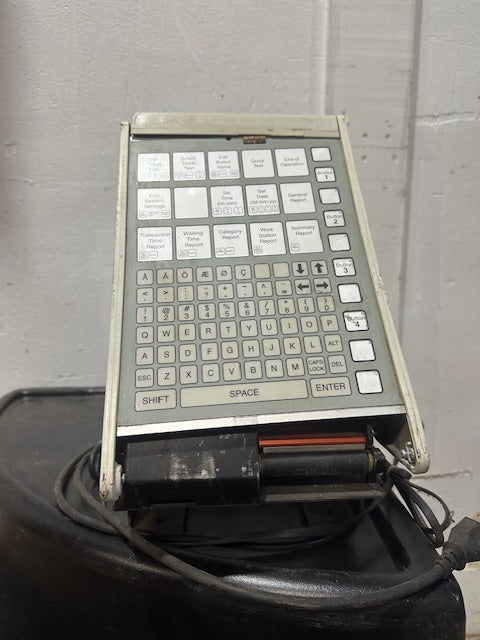 VINTAGE Q-MATIC BP2884-62 SLAVE RECEIPT PRINTER FOR QUEUING SYSTEMS