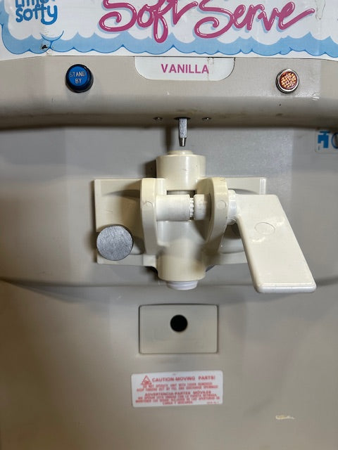 "TAYLOR 142-12" COUNTER TOP 1 PH AIR COOL SOFT SERVE ICE CREAM MACHINE, 115V