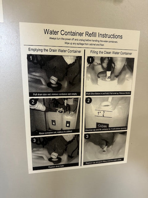 "CUSTOM BUILT" COMMERCIAL PORTABLE HAND WASH SINK W/EeMAX WATER HEATET TANK