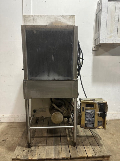 HOBART AM14 COMMERCIAL DOOR TYPE STAINLESS STEEL 3PH HIGH TEMP DISHWASHER