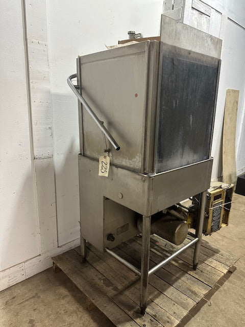HOBART AM14 COMMERCIAL DOOR TYPE STAINLESS STEEL 3PH HIGH TEMP DISHWASHER