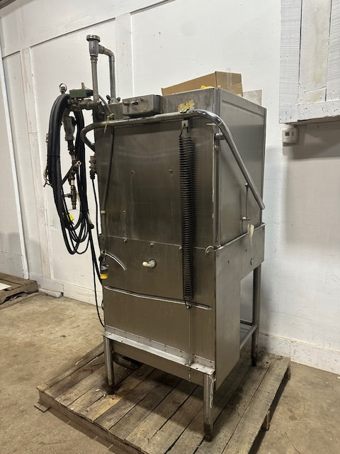HOBART AM14 COMMERCIAL DOOR TYPE STAINLESS STEEL 3PH HIGH TEMP DISHWASHER