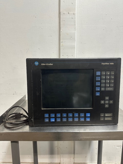 ALLEN-BRADLEY PANELVIEW 1400E TERMINAL MODEL: 2711E-K14C6 SER.B REV.A