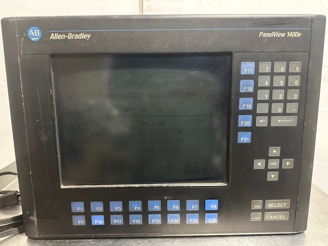 ALLEN-BRADLEY PANELVIEW 1400E TERMINAL MODEL: 2711E-K14C6 SER.B REV.A