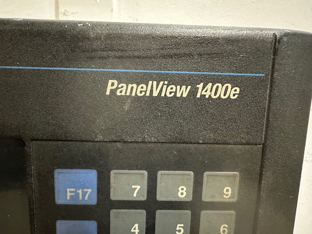ALLEN-BRADLEY PANELVIEW 1400E TERMINAL MODEL: 2711E-K14C6 SER.B REV.A