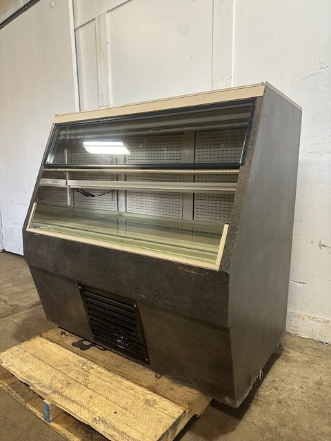 "QBD CTC 4865" H.D COMMERCIAL REFRIGERATED LIGHTED COLD FOOD DISPLAY CASE