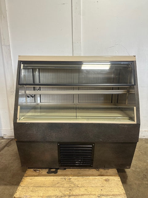 "QBD CTC 4865" H.D COMMERCIAL REFRIGERATED LIGHTED COLD FOOD DISPLAY CASE