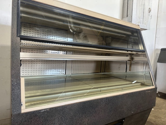 "QBD CTC 4865" H.D COMMERCIAL REFRIGERATED LIGHTED COLD FOOD DISPLAY CASE