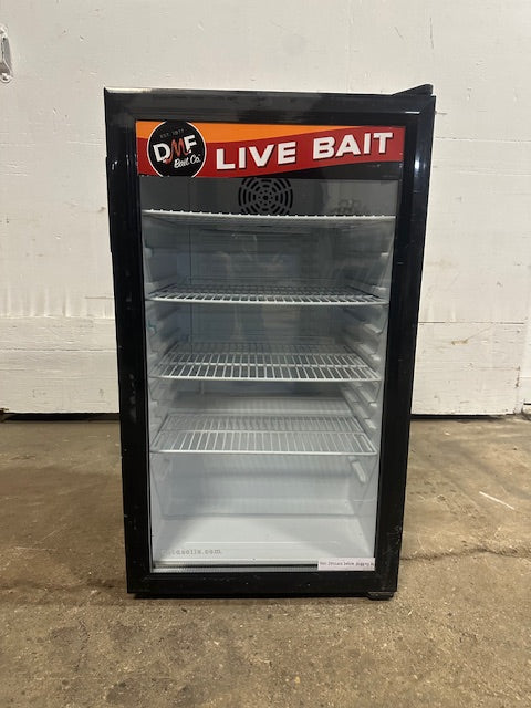 "DISPLAY COOLER" COUNTER TOP LED LIGHTED DISPLAY COOLER FOR LIVE BAIT