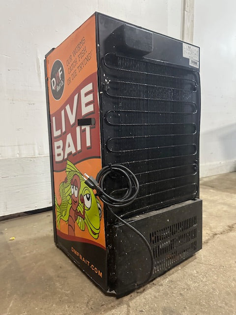 "DISPLAY COOLER" COUNTER TOP LED LIGHTED DISPLAY COOLER FOR LIVE BAIT