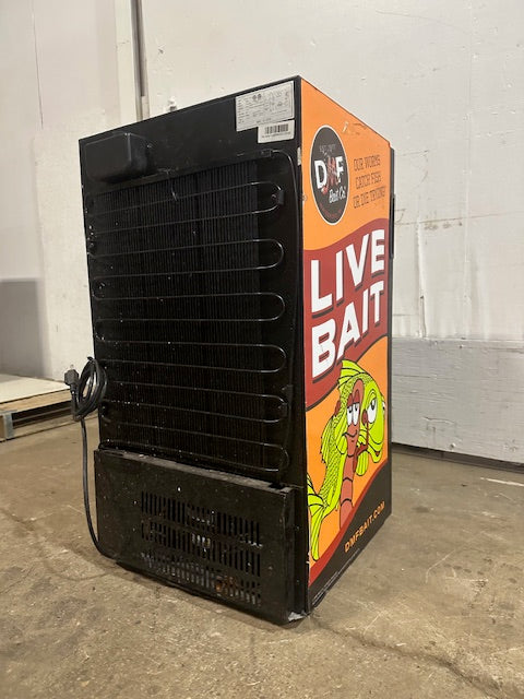 "DISPLAY COOLER" COUNTER TOP LED LIGHTED DISPLAY COOLER FOR LIVE BAIT