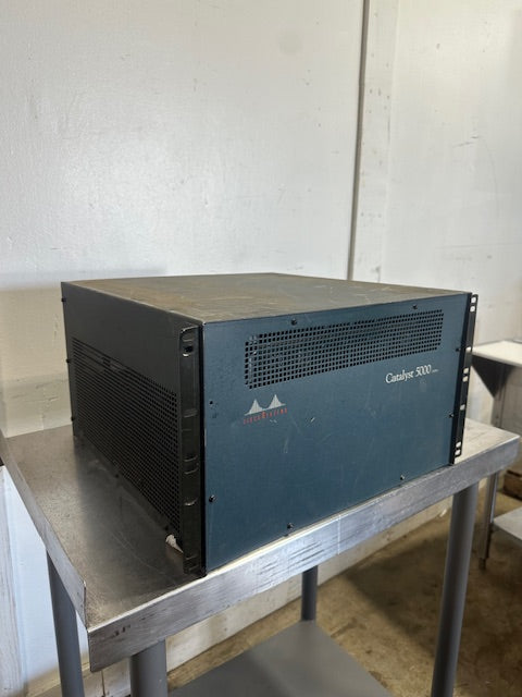 CISCO SYSTEMS W5-C5000 CATALYST 5000 SERIES 5 SLOT CHASSIS W/ 2 NETWORK SWITCHES