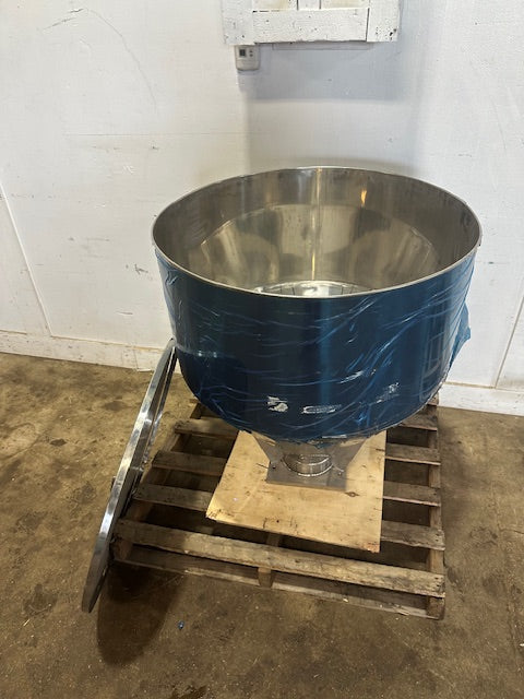 STAINLESS STEEL INDUSTRIAL VERTICAL MIXER FUNNEL