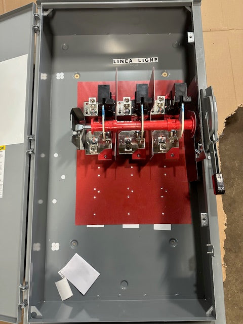 HU365R - Square D - Disconnect and Safety Switches 400 Amp - 3 Pole - 600 Volt