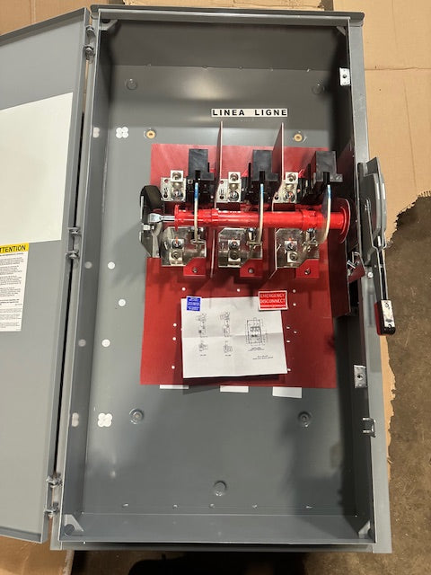 HU365R - Square D - Disconnect and Safety Switches 400 Amp - 3 Pole - 600 Volt