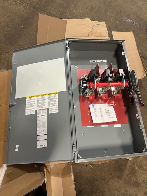 HU365R - Square D - Disconnect and Safety Switches 400 Amp - 3 Pole - 600 Volt