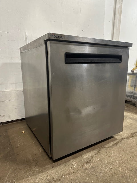 "DELFIELD 406-STAR4"COMMERCIAL S.STEEEL 27"W UNDERCOUNTER REFRIGERATOR, 115V 1PH