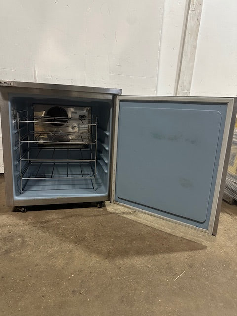 "DELFIELD 406-STAR4"COMMERCIAL S.STEEEL 27"W UNDERCOUNTER REFRIGERATOR, 115V 1PH