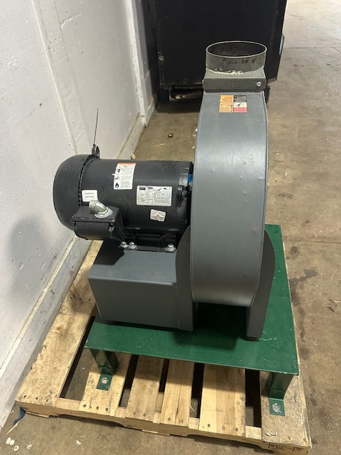 H.D INDUSTRIAL BLOWER/DUST COLLECTOR WITH DAYTON MOTOR 230/460V, HP5, 3500 RPM