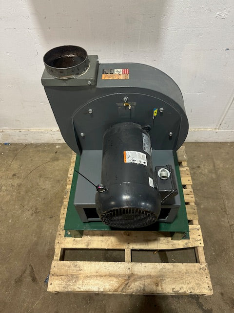 H.D INDUSTRIAL BLOWER/DUST COLLECTOR WITH DAYTON MOTOR 230/460V, HP5, 3500 RPM