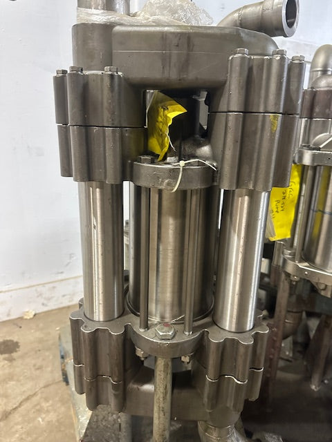 LOT OF 6 INDUSTRIAL GRACO 218-524 STAINLESS STEEL DISPLACEMENT PUMPS