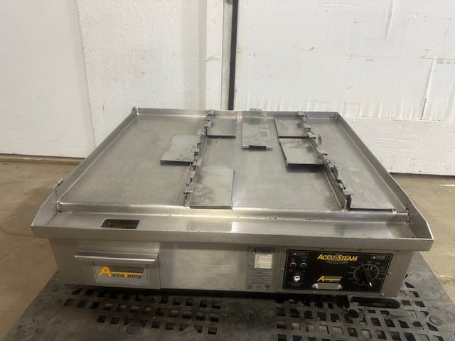ACCUTEMP EGF2083A3608 ELECTRIC 3PH COMMERCIAL THERMOSTATIC STEAM CHAMBER GRIDDLE - Second Life - Equipment - collection_name