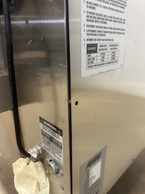 ACCUTEMP P61201E060 COUNTERTOP 60,000 BTU 6 PAN LP GAS BOILERLESS STEAMER - Second Life - Equipment - collection_name