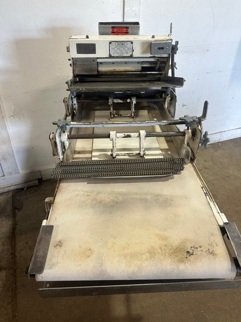 "ACME 8"COMMERCIAL DOUGH ROLLER SHEETER WITH 12"W PRESS PLATES, 115V 1PH - Second Life-Equipment-collection_name