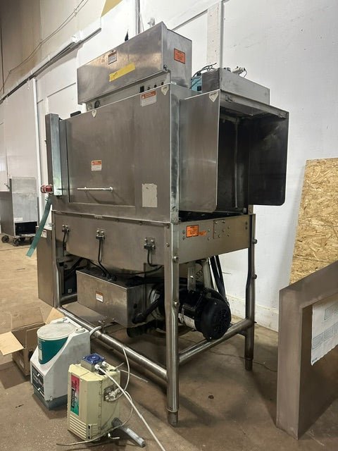 "ADS" ADC-44 HIGH R-L DISHWASHER W/ECOLAB RINSE AGENT SYSTEM AND HOOD UNIT - Second Life-Equipment-collection_name