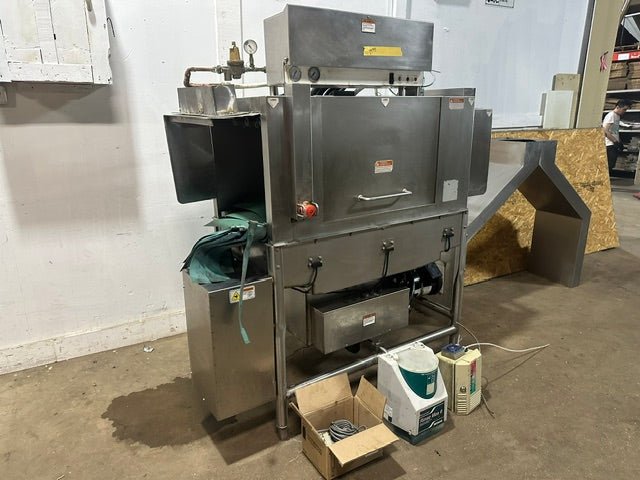 "ADS" ADC-44 HIGH R-L DISHWASHER W/ECOLAB RINSE AGENT SYSTEM AND HOOD UNIT - Second Life-Equipment-collection_name