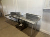 ADVANCE TABCO RIGHTSIDE CLEAN TABLE & LEFT SIDE DIRTY TABLE W/SINK FOR DISHWSHER - Second Life - Equipment - collection_name