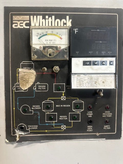 AEC WHITLOCK WD - 100CHE - Q PLASTIC RESIN DESICCANT DRYER - Second Life - Equipment - collection_name