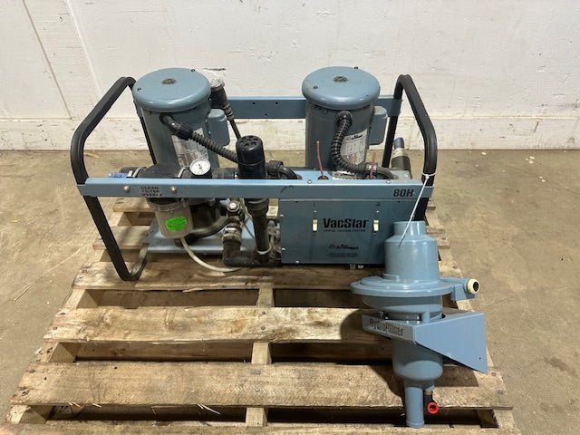 "Air Techniques VacStar 80H" Dental Vacuum Pump Operatory Suction System,230V - Second Life - Equipment - collection_name