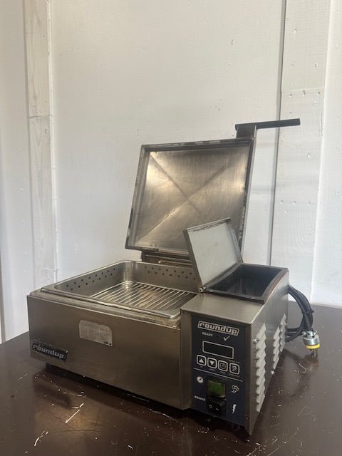 "A.J ANTUNES - ROUNDUP DFW - 150CF"120V S.S HALF PAN SIZE FOOD WARMER/STEAMER (CT) - Second Life - Equipment - collection_name