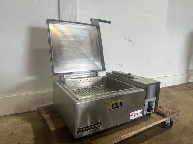 "A.J ANTUNES - ROUNDUP DFWT - 100CF"120V S.S 2/3 PAN SIZE FOOD WARMER/STEAMER (CT) - Second Life - Equipment - collection_name