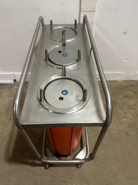 "ALCO EDS03 - 863H" COMMERCIAL 3 COMPARTMENTS 8 1/2" DISH/PLATE WARMER/DISPENSER - Second Life - Equipment - #collection_name#